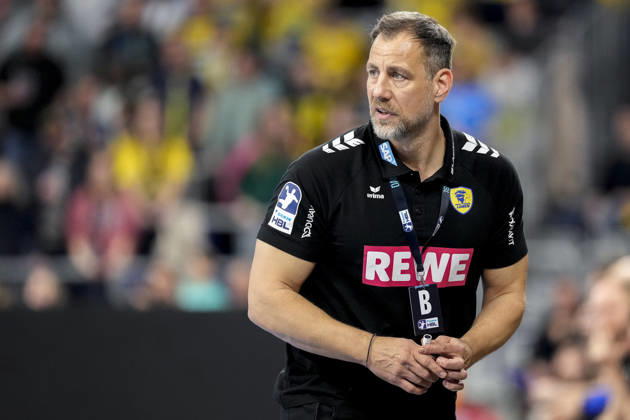 Maik Machulla (Trainer, Cheftrainer, RNL), Einzelbild, Einzelfoto, Aktion, Action, 20.02.2026, Mannheim (Deutschland), Handball, Bundesliga, Rhein-Neckar Löwen - TBV Lemgo Lippe