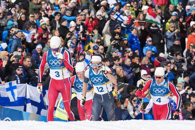 Winter Olympics in Milan Cortina 2026 Val di Fiemme, Italy 20260221 Martin Lowstrom Nyenget from Norway during the cross country skiing 50 km Classic men Tesero CC Stadium during the Winter Olympics in Milano Cortina 2026 Photo Lise Aserud NTB Val di Fiemme Italy EDITORIAL USE ONLY RESTRICTED USE FOR BETTING COMPANIES  Copyright: xLisexAserudxx xNTBx