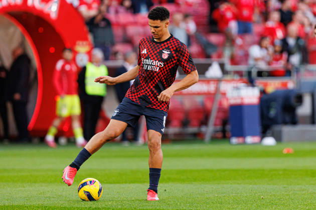 Alexander Bah seen during Liga Portugal game between SL Benfica and AFS Aves (Luis Loureiro Ball Raw Images) Lisbon Estadio da Luz Portugal Copyright: xLuisxLoureirox luisloureiro_slbenfica_avs_2526_2-19