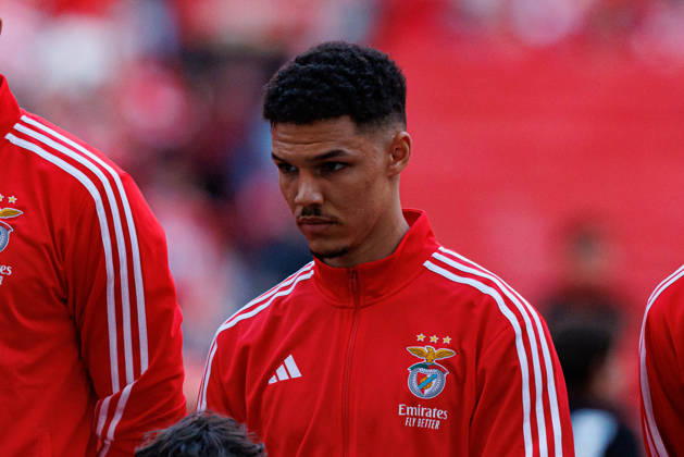 Alexander Bah seen during Liga Portugal game between SL Benfica and AFS Aves (Luis Loureiro Ball Raw Images) Lisbon Estadio da Luz Portugal Copyright: xLuisxLoureirox luisloureiro_slbenfica_avs_2526_2-65