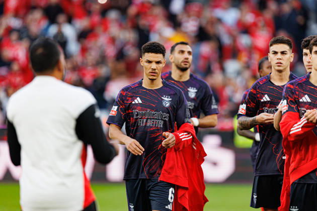 Alexander Bah seen during Liga Portugal game between SL Benfica and AFS Aves (Luis Loureiro Ball Raw Images) Lisbon Estadio da Luz Portugal Copyright: xLuisxLoureirox luisloureiro_slbenfica_avs_2526_2-89