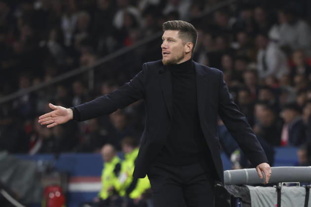 FOOTBALL : Paris Saint Germain Vs AS Monaco - Ligue des Champions - 25 02 2026 Sebastien Pocognoli (AS Monaco) ParisFrance Copyright: xMichaelxBaucherx