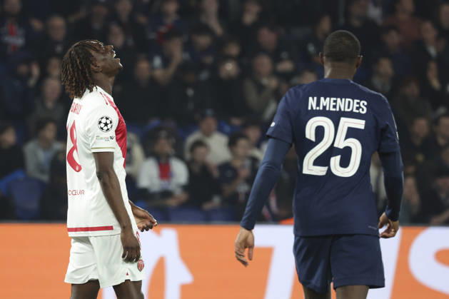 FOOTBALL : Paris Saint Germain Vs AS Monaco - Ligue des Champions - 25 02 2026 Mamadou Coulibaly (AS Monaco) ParisFrance Copyright: xMichaelxBaucherx