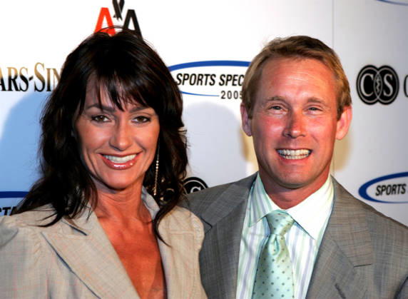 Jun 12, 2005; Los Angeles, CA, USA;NADIA COMANECI and BART CONNOR at the Cedars-Sinai Medical Center s 20th Annual Sports Spectacular at the Century Plaza Hotel, Century City, California. Mandatory Credit: Photo by David Livingston ZUMA Press. ( ) Copyright 2005 by David Livingston Los Angeles CA USA Copyright: xDavidxLivingstonx