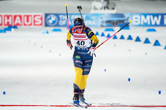260305 Elvira Öberg of Sweden competes in women s 15 km individual during the IBU World Cup on March 5, 2026 in Kontiolahti. Photo: Kalle Parkkinen BILDBYRAN COP 211 KP0097 skidskytte biathlon skiskyting ibu world cup kontiolahti womens 15 km individual bbeng dam sverige Copyright: KALLExPARKKINEN BB260305BB617
