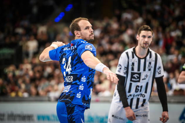 Kai Haefner (TVB Stuttgart, 34) GER, TVB Stuttgart - THW Kiel, DAIKIN HBL, Handball, Bundesliga, 24. Spieltag, Spielzeit 2025 2026, 05.03.2026 GER, TVB Stuttgart - THW Kiel, DAIKIN HBL, Handball, Bundesliga, 24. Spieltag, Spielzeit 2025 2026, 05.03.2026 Stuttgart Copyright: xSandyxDinkelackerx EP_SDR