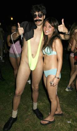 December 14, 2006 - Westwood, CA, U.S. - 13 December 2006 - Westwood, California - UCLA students participate in the Undie Run . Over five thousand University of California - Los Angeles students run through the streets in their underwear to ensure good grades on their final exams. Photo Credit: Russ Elliot AdMedia Copyright: xRussxElliotAdmediax