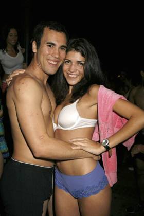December 14, 2006 - Westwood, CA, U.S. - 13 December 2006 - Westwood, California - UCLA students participate in the Undie Run . Over five thousand University of California - Los Angeles students run through the streets in their underwear to ensure good grades on their final exams. Photo Credit: Russ Elliot AdMedia Copyright: xRussxElliotAdmediax