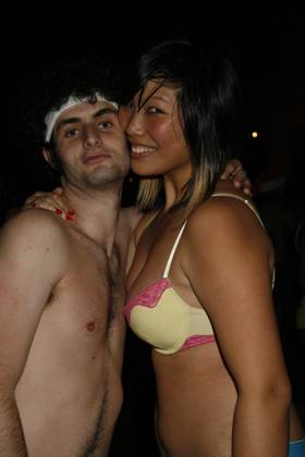 December 14, 2006 - Westwood, CA, U.S. - 13 December 2006 - Westwood, California - UCLA students participate in the Undie Run . Over five thousand University of California - Los Angeles students run through the streets in their underwear to ensure good grades on their final exams. Photo Credit: Russ Elliot AdMedia Copyright: xRussxElliotAdmediax