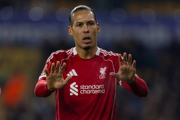 Football - FA Cup - 5th Round - Liverpool FC v Wolverhampton Wanderers FC WOLVERHAMPTON, ENGLAND - Friday, March 6, 2026: Liverpool s captain Virgil van Dijk during the FA Cup 5th Round match between Liverpool FC and Wolverhampton Wanderers FC at Molineux. (Photo by David Rawcliffe Propaganda) WOLVERHAMPTON Molineux WEST MIDLANDS ENGLAND Copyright: xPropagandaxPhotoxAgencyx P2026-03-06-Wolves_Liverpool-61