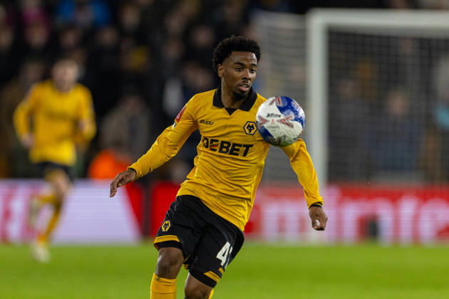 Football - FA Cup - 5th Round - Liverpool FC v Wolverhampton Wanderers FC WOLVERHAMPTON, ENGLAND - Friday, March 6, 2026: Wolverhampton Wanderers Angel Gomes during the FA Cup 5th Round match between Liverpool FC and Wolverhampton Wanderers FC at Molineux. (Photo by David Rawcliffe Propaganda) WOLVERHAMPTON Molineux WEST MIDLANDS ENGLAND Copyright: xPropagandaxPhotoxAgencyx P2026-03-06-Wolves_Liverpool-76