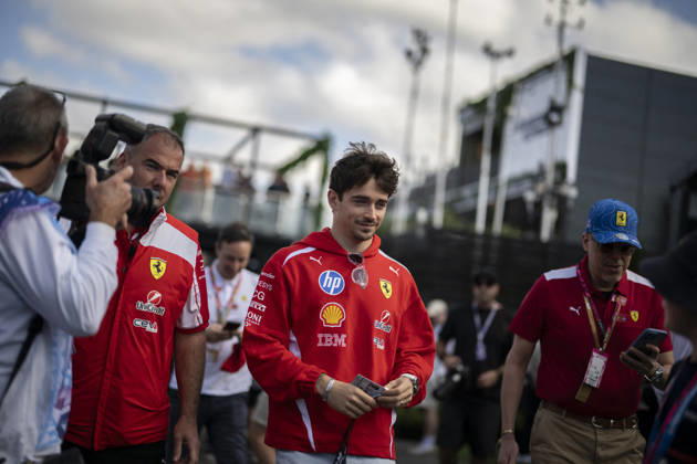Formula One Australian Grand Prix Melbourne EB 16 Charles Leclerc (Ferrari) during the Formula One Australian Grand Prix at Albert Park in Melbourne on March 8, 2026. Photo by Eliot Blondet ABACAPRESS.COM Melbourne Australia Australia Copyright: xBlondetxEliot ABACAx