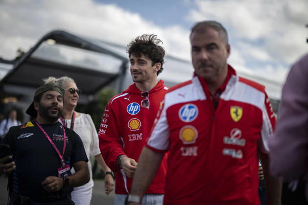 Formula One Australian Grand Prix Melbourne EB 16 Charles Leclerc (Ferrari) during the Formula One Australian Grand Prix at Albert Park in Melbourne on March 8, 2026. Photo by Eliot Blondet ABACAPRESS.COM Melbourne Australia Australia Copyright: xBlondetxEliot ABACAx