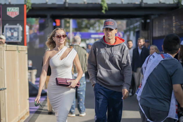 Formula One Australian Grand Prix Melbourne EB Gabriel Bortoleto and Isabella Bernardini during the Formula One Australian Grand Prix at Albert Park in Melbourne on March 8, 2026. Photo by Eliot Blondet ABACAPRESS.COM Melbourne Australia Australia Copyright: xBlondetxEliot ABACAx
