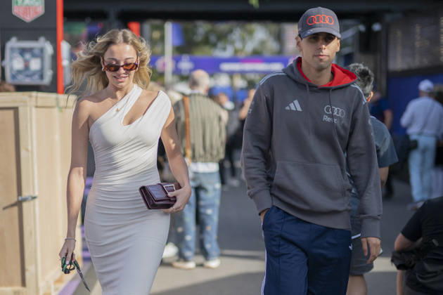 Formula One Australian Grand Prix Melbourne EB Gabriel Bortoleto and Isabella Bernardini during the Formula One Australian Grand Prix at Albert Park in Melbourne on March 8, 2026. Photo by Eliot Blondet ABACAPRESS.COM Melbourne Australia Australia Copyright: xBlondetxEliot ABACAx