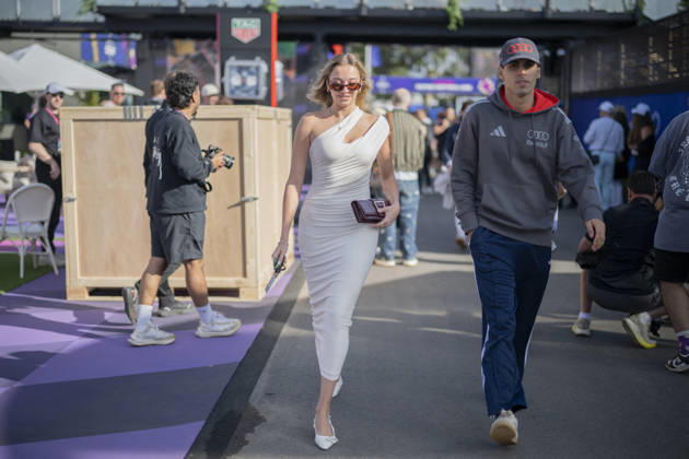 Formula One Australian Grand Prix Melbourne EB Gabriel Bortoleto and Isabella Bernardini during the Formula One Australian Grand Prix at Albert Park in Melbourne on March 8, 2026. Photo by Eliot Blondet ABACAPRESS.COM Melbourne Australia Australia Copyright: xBlondetxEliot ABACAx