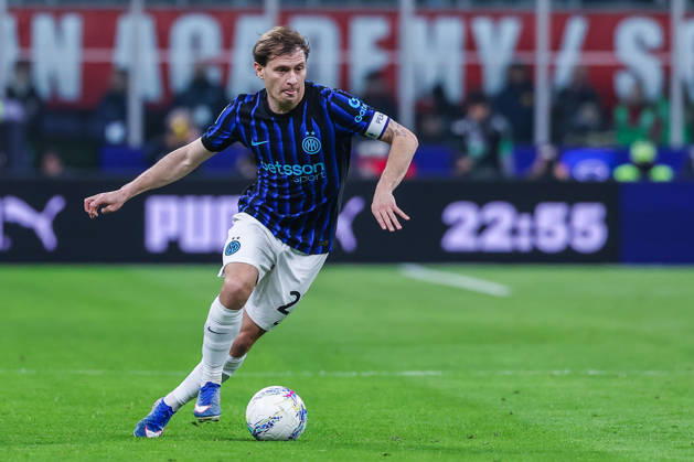 Nicolo Barella of FC Internazionale seen in action during Serie A 2025 26 football match between AC Milan and FC Internazionale at San Siro Stadium in Milan Italy on 08 March 2026. Milan Stadio San Siro Milan Italy Copyright: xEPhotopressx SP24-1389-059