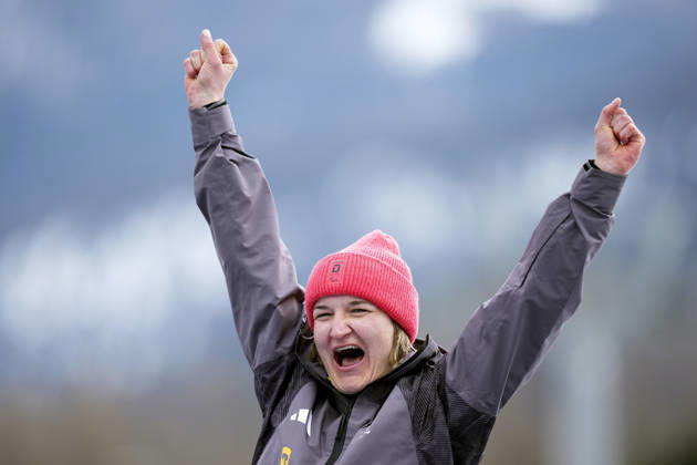 FORSTER Anna Lena Team GER 1.PLatz Ski Alpine Riesen Slalom sitzend Frauen in Cortina Paralympische Winterspiele 2026 Cortina - Milano am 12.03.2026 in Cortina Copyright: xLacixPerenyix
