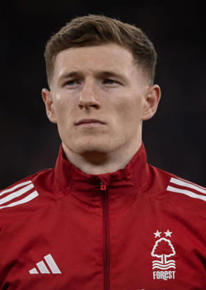 Manchester City v Nottingham Forest - Premier League MANCHESTER, ENGLAND - MARCH 4: Elliot Anderson of Nottingham Forest lines up before the Premier League match between Manchester City and Nottingham Forest at Etihad Stadium on March 4, 2026 in Manchester, England. Elliot Anderson Manchester Etihad Stadium England United Kingdom Copyright: xVisionhausx 776340641