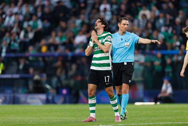 Francisco Trincao seen during UEFA Champions League Round of 16 game between teams of Sporting CP and FK Bodo Glimt at Estadio Jose Alvalade (Maciej Rogowski Ball Raw Images) Lisbon Estadio Jose Alvalade Portugal Copyright: xMaciejxRogowskix maciejrogowski_sporting_bodo_2526_ROG6495