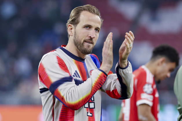Harry Kane (FC Bayern Muenchen) jubelt, UEFA Champions League 2025 26 Round of 16 Second Leg, FC Bayern München v Atalanta BC, Football Arena Munich am 18. March 2026 in München, Deutschland. (Foto von Marco Steinbrenner DeFodi Images) Harry Kane (FC Bayern Muenchen) cheers, UEFA Champions League 2025 26 Round of 16 Second Leg, FC Bayern München v Atalanta BC, Football Arena Munich, March 18, 2026 in Munich, Germany. (Photo by Marco Steinbrenner DeFodi Images) -