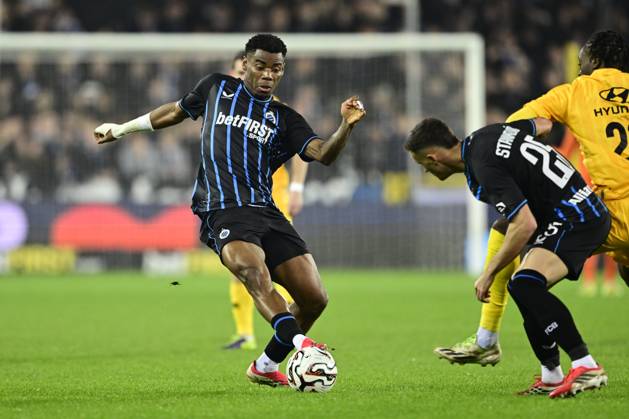 Club Brugge v KV Mechelen - Jupiler Pro League BRUGGE, BELGIUM - MARCH 22 : Onyedika Nwadike Raphael midfielder of Club Brugge during the Jupiler Pro League match between Club Brugge and KV Mechelen on March 22, 2026 in Brugge, Belgium, 22 03 2026 Brugge Belgium  Copyright: xJanxDexMeuleneirx