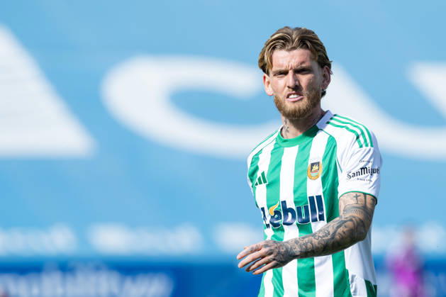 March 22, 2026, Estoril, Lisbon, Portugal: Rio Ave forward from Germany OLE POHLMAN (80) in action during the game for Liga Portugal Betclic between Estoril Praia and Rio Ave at Estadio Antonio Coimbra da Mota Estoril Portugal - ZUMAs359 20260322_zsp_s359_048 Copyright: xAlexandrexdexSousax