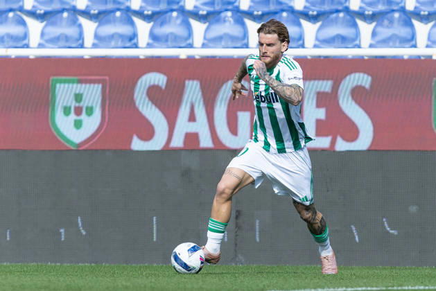 March 22, 2026, Estoril, Lisbon, Portugal: Rio Ave forward from Germany OLE POHLMAN (80) in action during the game for Liga Portugal Betclic between Estoril Praia and Rio Ave at Estadio Antonio Coimbra da Mota Estoril Portugal - ZUMAs359 20260322_zsp_s359_053 Copyright: xAlexandrexdexSousax