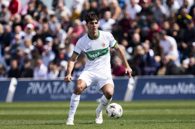 Aston Villa CF vs Elche CF, Winter Friendly Match, F. Redondo, Argentine-Spanish midfielder for Elche CF, during the match, Aston Villa CF vs Elche CF, Winter Friendly Match, Pinatar Arena Football Center, San Pedro del Pinatar, Region of Murcia, Spain, 27 March 2026 San Pedro del Pinatar Pinatar Arena Region de Murcia Spain Copyright: xPascuxMendezx