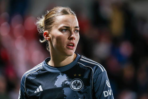 Google Pixel Frauen-Bundesliga: 1.FC Köln- Eintracht Frankfurt; 28.03.2026 Laura Freigang (Eintracht Frankfurt, 10) Google Pixel Frauen-Bundesliga: 1.FC Köln- Eintracht Frankfurt: Köln, Franz-Kremer-Stadion ;28.03.2025 DFB REGULATIONS PROHIBIT ANY USE OF PHOTOGRAPHS AS IMAGE SEQUENCES AND OR QUASI-VIDEO. Copyright: xBEAUTIFULxSPORTS Freisenx