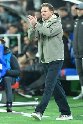 Basel, St.Jakob-Park, 27.03.26, GER, Herren, Laenderspiel: Schweiz - Deutschland Bild: Trainer Julian NAGELSMANN (Deutschland) UEFA regulations prohibit any use of photographs as image sequences and or quasi-video. Basel Schweiz