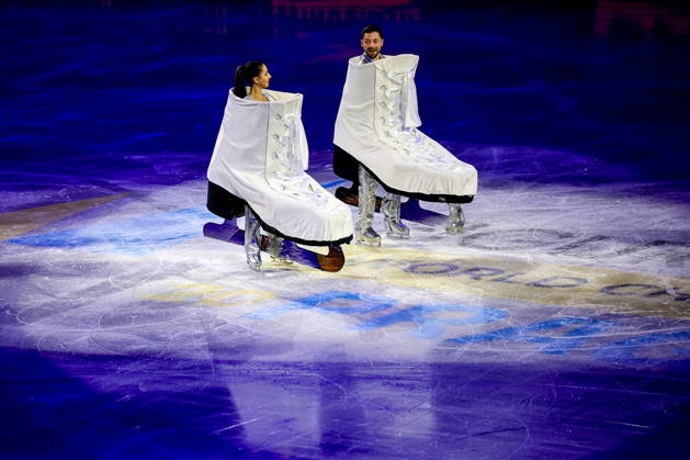 ISU Figure skating, Eiskunstlauf World Championships 2026 - Day 5 Lilah Fear and Lewis Gibson of Great Britain perform in the Exhibition of Champions during the ISU Figure Skating World Championships 2026 in Prague, Czech Republic, 29 March 2026. PRAGUE Czech Republic  Copyright: xMARTINxDIVISEKx