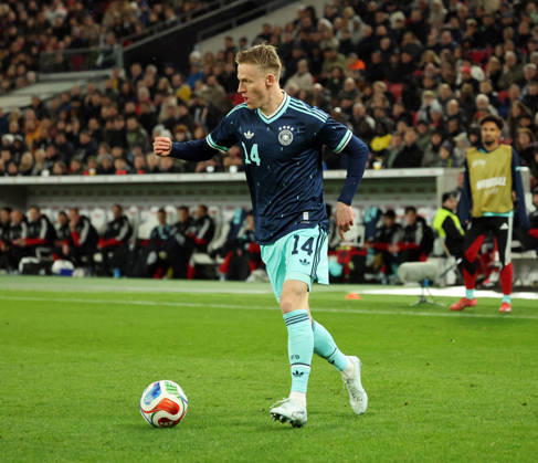 30.03.26 Deutschland - Ghana Deutschland, Stuttgart, 30.03.2026, Fussball, Länderspiel, Deutschland - Ghana: Chris Führich (Deutschland).