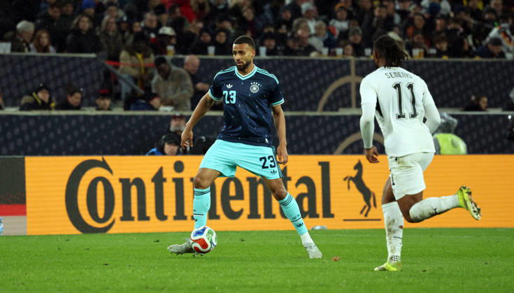 30.03.26 Deutschland - Ghana Deutschland, Stuttgart, 30.03.2026, Fussball, Länderspiel, Deutschland - Ghana: Josha Vagnoman (Deutschland).