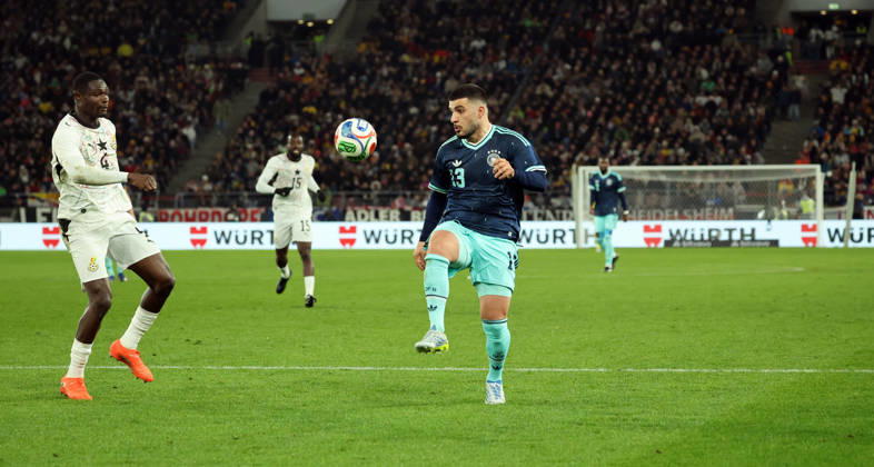 30.03.26 Deutschland - Ghana Deutschland, Stuttgart, 30.03.2026, Fussball, Länderspiel, Deutschland - Ghana: Deniz Undav (Deutschland).