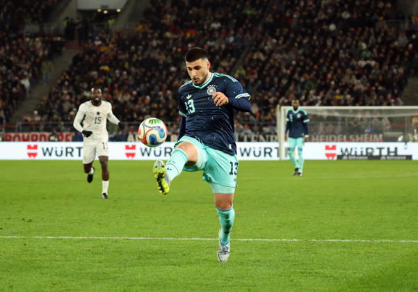 30.03.26 Deutschland - Ghana Deutschland, Stuttgart, 30.03.2026, Fussball, Länderspiel, Deutschland - Ghana: Deniz Undav (Deutschland).