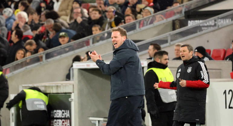 30.03.26 Deutschland - Ghana Deutschland, Stuttgart, 30.03.2026, Fussball, Länderspiel, Deutschland - Ghana: Julian Nagelsmann (Trainer Deutschland).