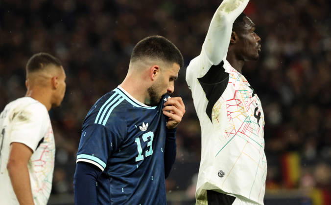 30.03.26 Deutschland - Ghana Deutschland, Stuttgart, 30.03.2026, Fussball, Länderspiel, Deutschland - Ghana: Deniz Undav (Deutschland).