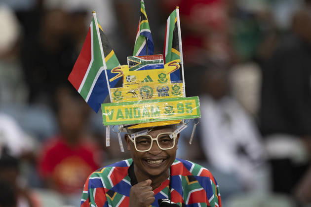 Fan during the International Friendly, Länderspiel, Nationalmannschaft between South Africa and Panama, held as part of preparations for the 2026 World Cup, at Moses Mabhida Stadium in Durban on 27 March 2026. Photo: Sportzpics Copyright: xSportzpicsx xSportsxPressxPhotox Sportspressphoto_SPR122128