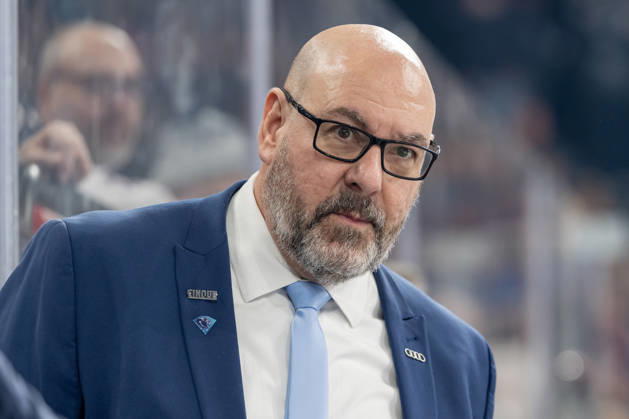 Eric Dubois (Co-Trainer, ERC Ingolstadt) Portrait Portraet GER, EHC Red Bull Muenchen vs. ERC Ingolstadt, Eishockey, DEL, Playoffs, Viertelfinale Spiel 5, Saison 2025 2026, 02.04.2026. GER, EHC Red Bull Muenchen vs. ERC Ingolstadt, Eishockey, DEL, Playoffs, Viertelfinale Spiel 5, Saison 2025 2026, 02.04.2026. Muenchen Copyright: xEibner-Pressefoto HeikexFeinerx EP_HFR