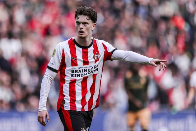 EINDHOVEN , 04-04-2025 , Philips stadium , season 2025 2026 , Dutch Eredivisie football , match between PSV and FC Utrecht , picture shows , PSV Player Paul Wanner PSV - Utrecht x202832012x Copyright: