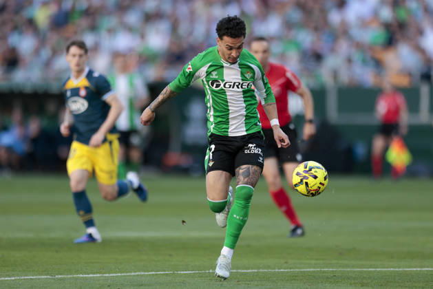 Real Betis Balompie v RCD Espanyol de Barcelona - LaLiga EA Sports Antony Matheus dos Santos of Real Betis runs with the ball during the La Liga EA Sports match between Real Betis and RCD Espanyol de Barcelona at La Cartuja Stadium in Seville, Spain, on April 4, 2026. Seville Spain  Copyright: xJosexLuisxContrerasx originalFilename:joseluiscontreras-realbeti260404_npxxZ