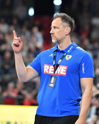 05.04.2026 - Handball - 1. Bundesliga DAIKIN HBL - Saison 2025 2026 - 27. Spieltag: HC Erlangen Metropolregion Nürnberg HCE - Rhein-Neckar Löwen - OGo - xogox - Maik Machulla ( Trainer, Rhein Neckar Löwen )