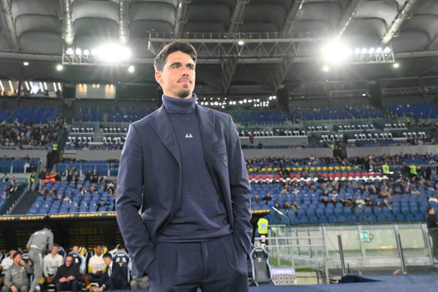 Foto IPP Roberto Ramaccia Roma 4 4 2026 Campionato di Calcio Serie A 2025 2026 Lazio vs Parma Nella foto Carlos Cuesta head coach of Parma Italy Photo Press - World Copyright Roma italy Italia ITALY Copyright: xR4924_italyphotopressx
