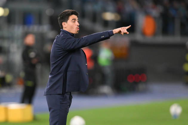 Foto IPP Roberto Ramaccia Roma 4 4 2026 Campionato di Calcio Serie A 2025 2026 Lazio vs Parma Nella foto Carlos Cuesta head coach of Parma Italy Photo Press - World Copyright Roma italy Italia ITALY Copyright: xR4924_italyphotopressx