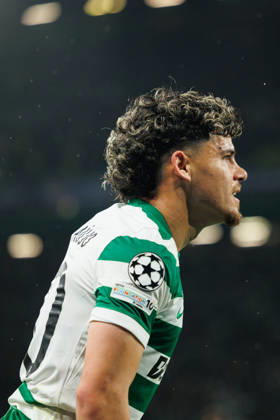 Maxi Araujo seen during UEFA Champions League quarterfinal game between teams of Sporting CP and Arsenal FC at Estadio Jose Alvalade (Maciej Rogowski Ball Raw Images) Lisbon Estadio Jose Alvalade Portugal Copyright: xMaciejxRogowskix MaciejRogowskiSportingArsenal252636