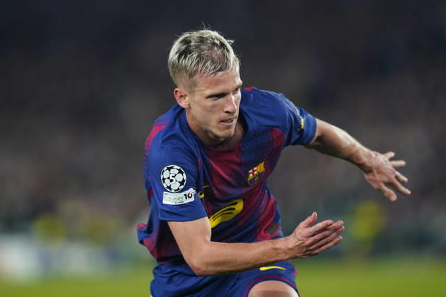 ESP: FC Barcelona, Barca - Atletico de Madrid. UEFA Champions League. Quarter-Finals, first leg. Dani Olmo of FC Barcelona during UEFA Champions League match, Quarter-Finals, first leg, between FC Barcelona and Atletico de Madrid played at Spotify Camp Nou Stadium on April 8, 2026 in Barcelona, Spain. kpng Copyright: xSergioxRuizx xPRESSINPHOTOx PS_260408_BAR_ATL_CH_2526_381