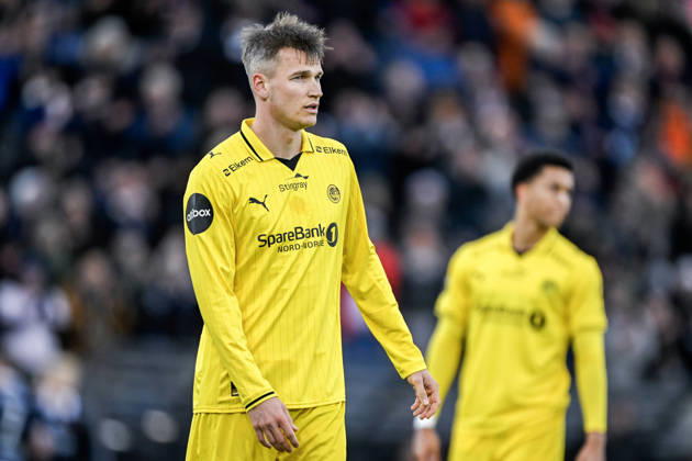 Eliteserien in football 2026 Viking Bodo Glimt Stavanger 20260411 Bodo Glimts Odin Bjortuft during the elite series football match between Viking and Bodo Glimt at Lyse Arena in Stavanger Photo Carina Johansen NTB Stavanger Norway EDITORIAL USE ONLY RESTRICTED USE FOR BETTING COMPANIES Copyright: xCarinaxJohansenx xNTBx