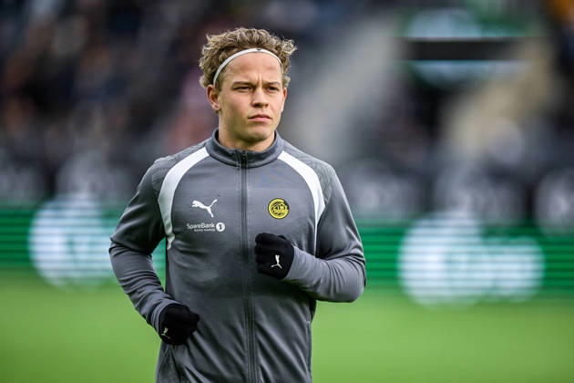 Eliteserien in football 2026 Viking Bodo Glimt Stavanger 20260411 Bodo Glimts Sondre Auklend before the elite football match between Viking and Bodo Glimt at Lyse Arena in Stavanger Photo Carina Johansen NTB Stavanger Norway EDITORIAL USE ONLY RESTRICTED USE FOR BETTING COMPANIES Copyright: xCarinaxJohansenx xNTBx