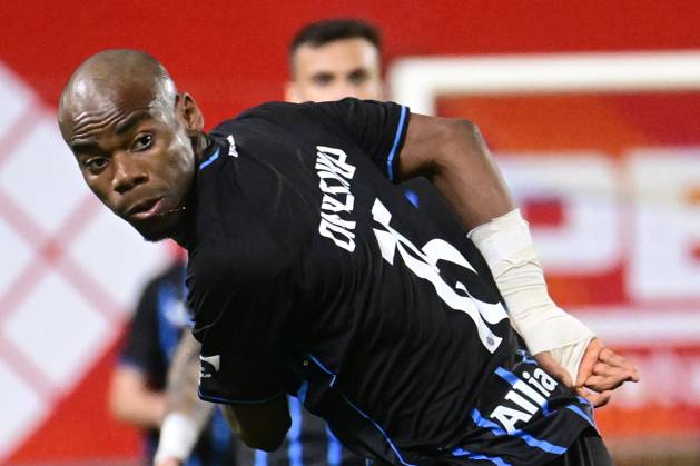 Sint-Truidense VV v Club Brugge - Jupiler Pro League Champions Play-Off SINT-TRUIDEN, BELGIUM - APRIL 11 : Onyedika Nwadike Raphael midfielder of Club Brugge pictured during the Jupiler Pro League Champions Play-Off match between Sint-Truidense VV and Club Brugge on April 11, 2026 in Sint-Truiden, Belgium, 11 04 2026 Sint-Truiden Belgium  Copyright: xPeterxDexVoechtx
